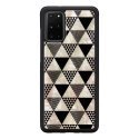 iKins case for Samsung Galaxy S20+ pyramid black iKins case for Samsung Galaxy S20+ pyramid black