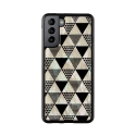 iKins case for Samsung Galaxy S21+ pyramid juodas