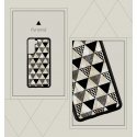iKins case for Samsung Galaxy S21+ pyramid black iKins case for Samsung Galaxy S21+ pyramid black