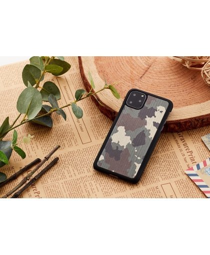 MAN&WOOD SmartPhone case iPhone 11 Pro camouflage juodas – 3