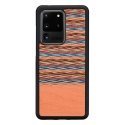 MAN&WOOD case for Galaxy S20 Ultra browny check black MAN&WOOD case for Galaxy S20 Ultra browny check black