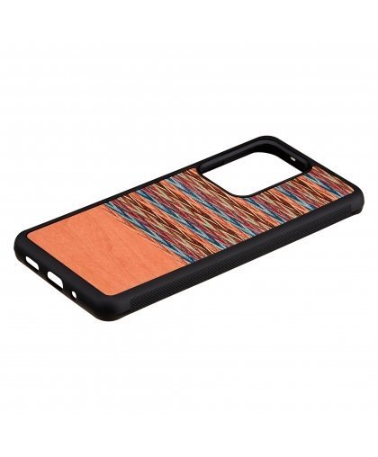 MAN&WOOD case for Galaxy S20 Ultra browny check black – 2
