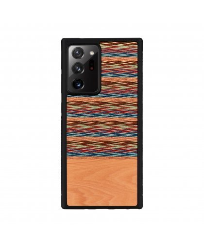 MAN&WOOD case for Galaxy Note 20 Ultra browny check black