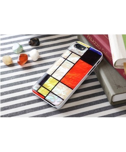 iKins case for Apple iPhone 8/7 mondrian white – 3