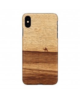 MAN&WOOD SmartPhone case iPhone XS Max terra black