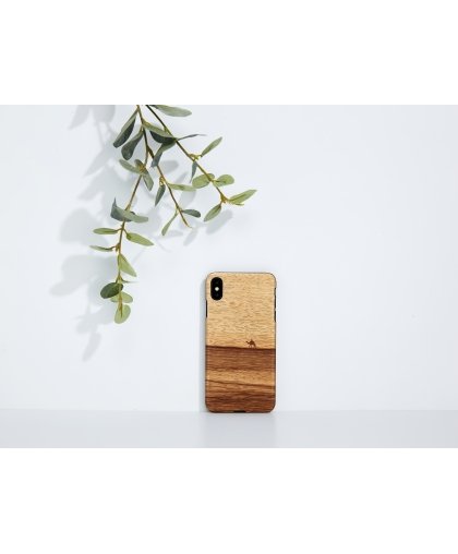 MAN&WOOD SmartPhone case iPhone XS Max terra black – 3
