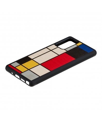 MAN&WOOD case for Galaxy Note 20 mondrian wood black – 2