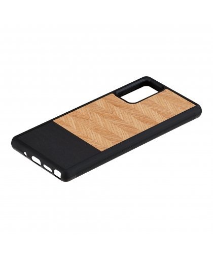 MAN&WOOD case for Galaxy Note 20 herringbone nero black – 2