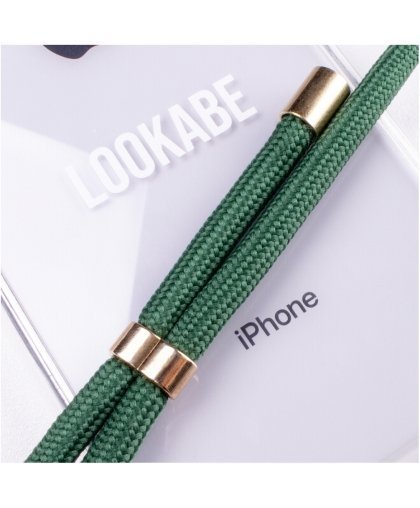Lookabe Necklace iPhone 7/8 gold green loo011 – 3