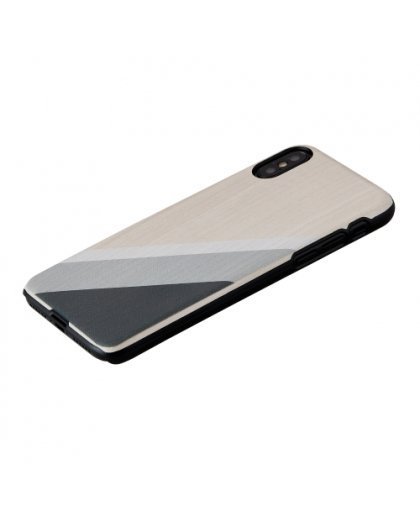 MAN&WOOD SmartPhone case iPhone X/XS gray suit black – 2