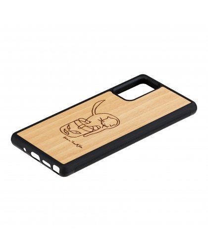 MAN&WOOD case for Galaxy Note 20 cat with fish – 2