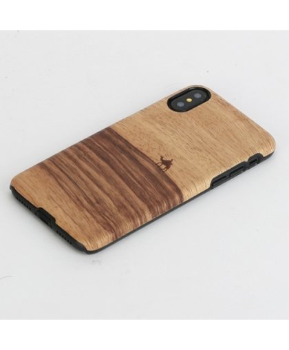 MAN&WOOD SmartPhone case iPhone X/XS terra black – 2