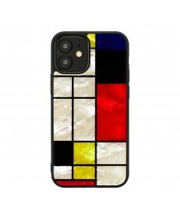 iKins case for Apple iPhone 12 mini mondrian black