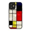 iKins case for Apple iPhone 12 mini mondrian black iKins case for Apple iPhone 12 mini mondrian black