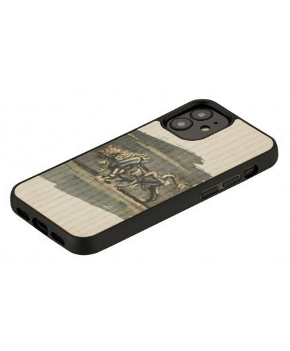 MAN&WOOD case for iPhone 12 mini white bull – 2
