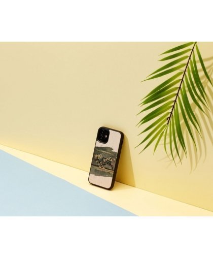 MAN&WOOD case for iPhone 12 mini white bull – 3