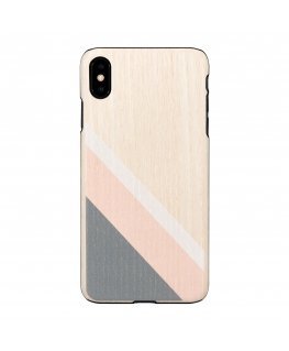 MAN&WOOD SmartPhone case iPhone XS Max pink suit black