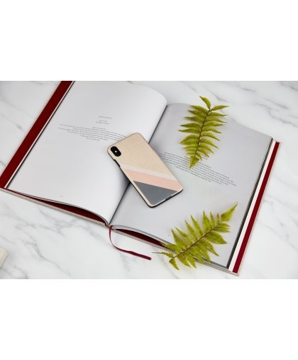 MAN&WOOD SmartPhone case iPhone XS Max pink suit black – 4