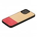 MAN&WOOD case for iPhone 12 Pro Max miss match juodas MAN&WOOD case for iPhone 12 Pro Max miss match juodas