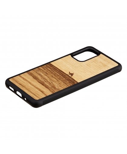 MAN&WOOD case for Galaxy S20+ terra black – 2