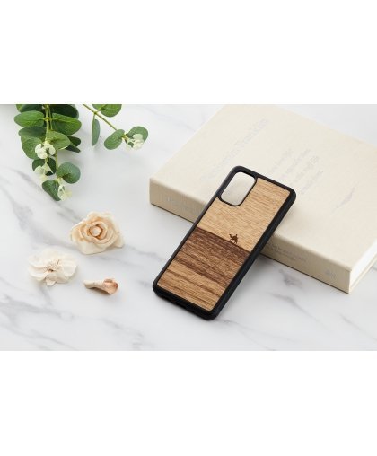 MAN&WOOD case for Galaxy S20+ terra black – 3