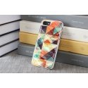 iKins case for Apple iPhone 8/7 mosaic baltas iKins case for Apple iPhone 8/7 mosaic baltas
