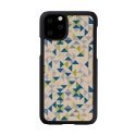 MAN&WOOD SmartPhone case iPhone 11 Pro blue triangle black MAN&WOOD SmartPhone case iPhone 11 Pro blue triangle black