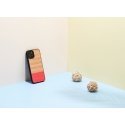 MAN&WOOD case for iPhone 12 Pro Max herringbone azalea black