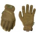 Mechanix Wear Gloves Mechanix FastFit® Coyote, size 8 / S. Wrinkled cuff, 0.6 mm faux leather, TrekDry®, touchscreen technology