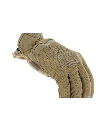 Mechanix Wear Gloves Mechanix FastFit® Coyote, size 8 / S. Wrinkled cuff, 0.6 mm faux leather, TrekDry®, touchscreen technology – 3