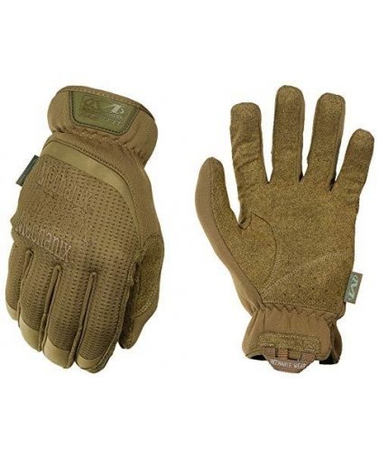 Mechanix Wear Gloves Mechanix FastFit® Coyote, size 8 / S. Wrinkled cuff, 0.6 mm faux leather, TrekDry®, touchscreen technology – 10