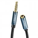 AUX jack audio extender 3.5 mm UGREEN AV118, 2m (blue) AUX jack audio extender 3.5 mm UGREEN AV118, 2m (blue)
