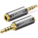 UGREEN 20501 Adapter 2.5 mm micro jack male to 3.5 mm mini jack female (gray) UGREEN 20501 Adapter 2.5 mm micro jack male to 3.5 mm mini jack female (gray)