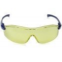 Safety goggles Uvex i-Works clear lens, supravision excellence (non-scratch and anti-fog) coating, black / blue legs. Packed in 