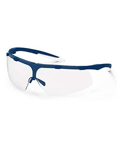 Safety goggles Uvex Pheos CX2 gray panoramic lens, supravision excellence (non-scratch, anti-fog) coating, white / black legs. P – 2