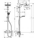 Hansgrohe Termostatinė dušo sistema Crometta E240 HG27271000