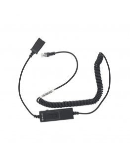 Tellur QD to RJ11 adapter cable + universal switch, 2.95m max black