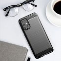 TakeMe TPU plāns aizmugures maks-apvalks ar KARBONA virsmas efektu priekš Samsung Galaxy A22 4G (A225F) Melns TakeMe TPU plāns aizmugures maks-apvalks ar KARBONA virsmas efektu priekš Samsung Galaxy A22 4G (A225F) Melns