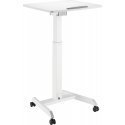 ErgoWork Tilt adjustable desk, 60 x 52 cm, white ErgoWork Tilt adjustable desk, 60 x 52 cm, white