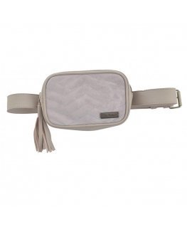 Waist bag YES Weekend YW-22 Mako Shark, 18 x 11.5 x 4.5 cm, beige