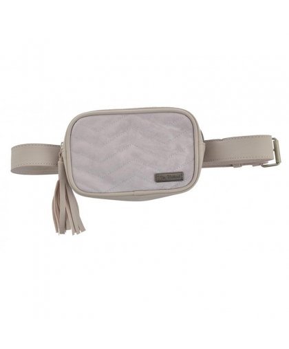 Waist bag YES Weekend YW-22 Mako Shark, 18 x 11.5 x 4.5 cm, beige