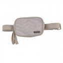 Waist bag YES Weekend YW-22 Mako Shark, 18 x 11.5 x 4.5 cm, beige