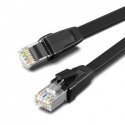 UGREEN NW134 Cat 8 U / FTP Flat Ethernet RJ45 Cable Pure Copper 1m (black) UGREEN NW134 Cat 8 U / FTP Flat Ethernet RJ45 Cable Pure Copper 1m (black)