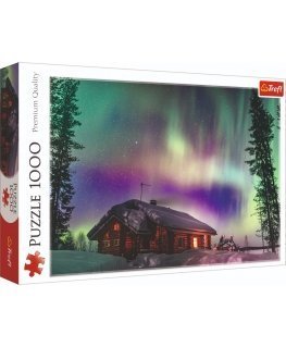 TREFL Polar lights in Finland -palapeli, 1000 palaa