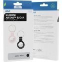 Wave silicone cover, Apple AirTag, black