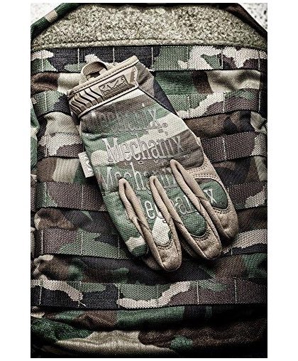 Mechanix Wear Gloves Mechanix The Original® Woodland Camo 9 / M size. Velcro, artificial leather, TrekDry® – 7