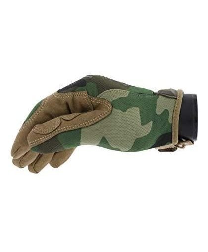 Mechanix Wear Gloves Mechanix The Original® Woodland Camo 9 / M size. Velcro, artificial leather, TrekDry® – 16