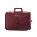 Computer bag BOMBATA Shiny Cocco 15'6, burgundy red color. Computer bag BOMBATA Shiny Cocco 15'6, burgundy red color.
