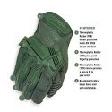 Mechanix Wear Gloves Mechanix M-Pact® Olive Drab 10 / L size. Velcro, TrekDry®, faux leather, palm, teeth, Armortex®, finger pro Mechanix Wear Gloves Mechanix M-Pact® Olive Drab 10 / L size. Velcro, TrekDry®, faux leather, palm, teeth, Armortex®, finger pro