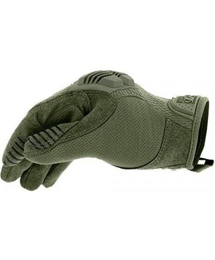 Mechanix Wear Gloves Mechanix M-Pact® Olive Drab 10 / L size. Velcro, TrekDry®, faux leather, palm, teeth, Armortex®, finger pro – 11